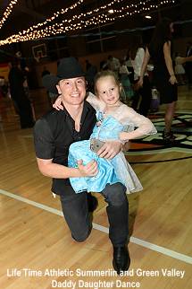 Life Time Athletic Summerlin and Green Valley - Daddy and Daughter dance