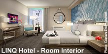LINQ Hotel Room Interior