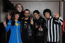 Cast of 'Love' with Ringo Starr