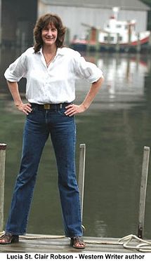 Lucia St. Clair Robson, Western Writer author