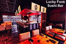 Lucky Foo's sushi bar