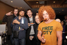 Mat Black, Amazing Jonathan, Geechy Huy, Carrot Top