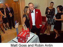 Matt Goss and Robin Antin at his Caesars Palace Birthday Party