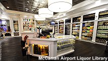 McCarran Airport Liquor Library