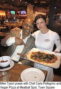 Mike Tyson Chef Carla Pellegrino Meatball Spot