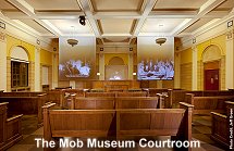 Mob Museum Courtroom