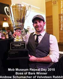 Mob Museum Repeal Day 2015, Boss of Bars winner