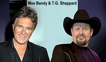 Moe Bandy and T G Sheppard