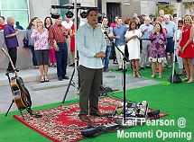 Momenti opening - Leif Pearson