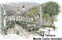 Monte Carlo the terrace after remodel