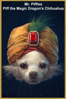 Mr Piffles - Piff The Magic Dragon's chihuahua