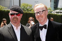 Mythbusters Adam Savage and Jamie Hyneman
