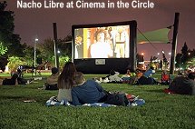 Nacho libre at Cinema In The Circle