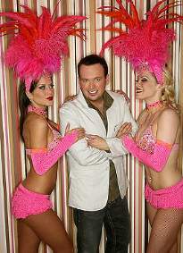 Nathan Burton and Show Girls