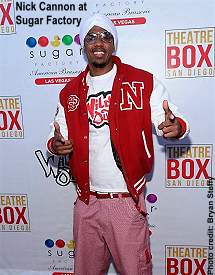 Nick Cannon at Sugar Factory