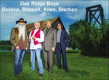 Oak Ridge Boys, Golden, Bonsall, Allen, Sterban