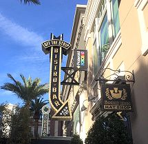 Off the Strip sign at LINQ