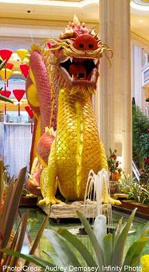 Palazzo Venetian Chinese Dragon