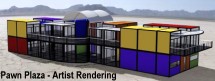 Pawn Plaza artist rendering