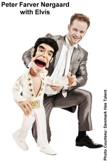 Peter Farver Norgaard with Elvis