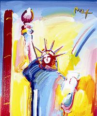 Peter Max's Statue of Liberty