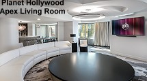 Planet Hollywood - Apex living room