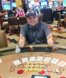Planet Hollywood – Face Up Pai Gow winner
