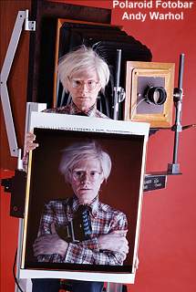Polaroid Fotobar, Andy Warhol
