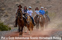 Pot A Gold Adventures Scenic horseback riding