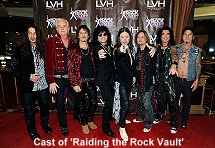 'Raiding the Rock Vault' cast