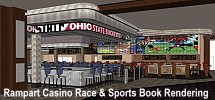 Rampart Casino Race Sports Book rendering