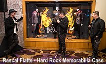Rascal Flatts, Hard Rock memorabilia case