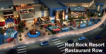 Red Rock Resort, Restaurant Row artist rendering