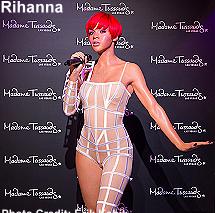Rihanna wax figure at Madame Tussauds Las Vegas