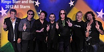 Ringo Starr and the 2012 All Starrs
