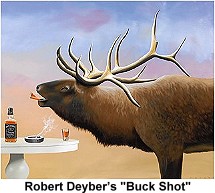 Robert Deyber's Painting Buck Shot