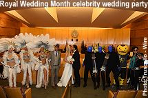 Royal Wedding Month celebrity wedding party