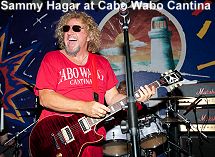 Sammy Hagar at Cabo Wabo Cantina Las Vegas