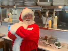 Santa Appearances and Movie Screenings Around Town - Santa at The Gramercy 