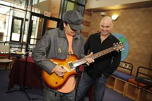 Santana and Andre Aggasi
