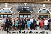 Season's Market ribbon cutting