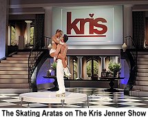 The Skating Aratas on Kris Jenner Show