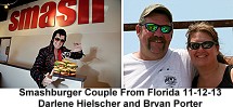 Smashburger couple Darlene Hielscher and Bryan Porter