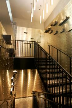 Social House Brass Staircase