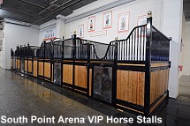 South Point Arena VIP horse stalls