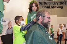 St. Baldricks 2014 head shaving