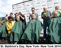St. baldrick's Day, New York New York 2014