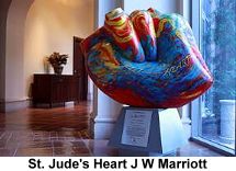 St. Jude's heart J.W. Marriott