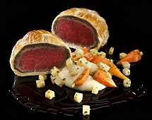 Steak Beef Wellington as prepared by Chef Gordon Ramsay