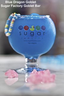 Sugar Factory Goblet Bar: Blue Dragon Goblet